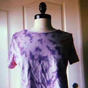 Tie died crop thop💜